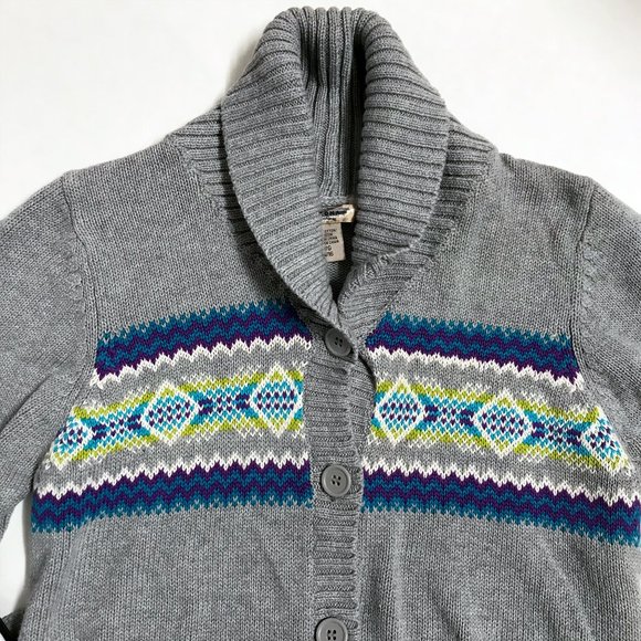 Arizona Jean Company Girl's Gray Sweater (L14/16) - Picture 3 of 6